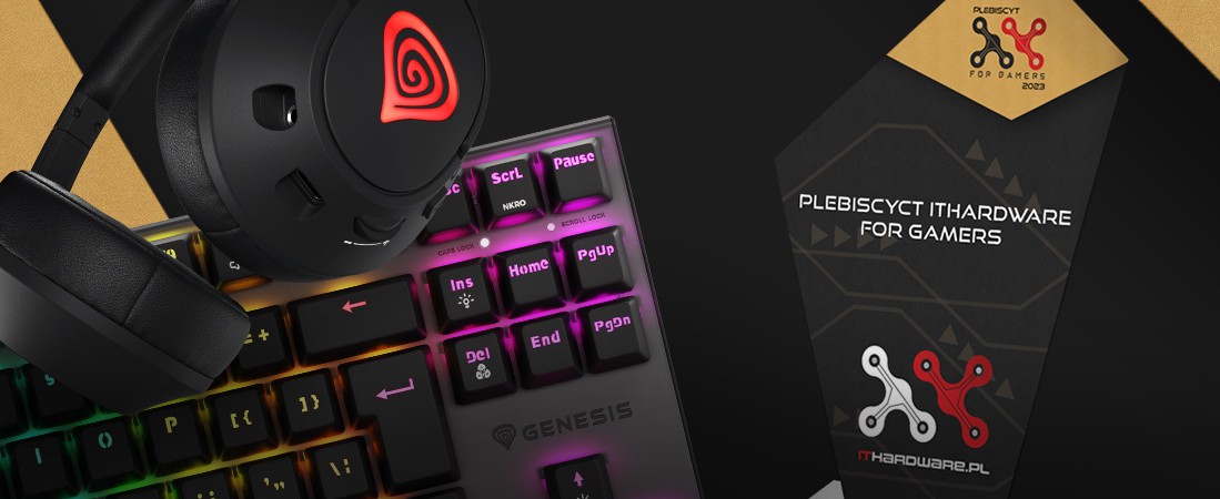 Ψηφίστε για τα προϊόντα Genesis στην ψηφοφορία ITHardware For Gamers 2023!