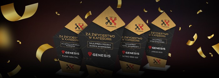 GENESIS again voted the best Polish gaming brand by ITHardware readers!