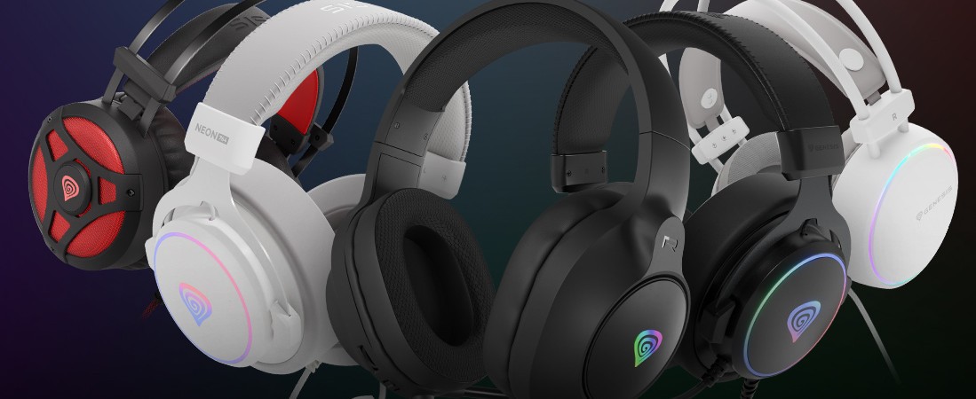Σειρά ακουστικών GENESIS Neon - γνωρίστε το νέο Neon 213 και άλλα μοντέλα