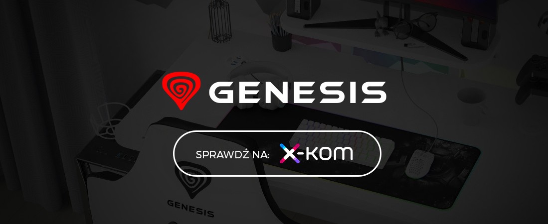 Προϊόντα Genesis από τώρα και στο εξής στην προσφορά της X-kom!