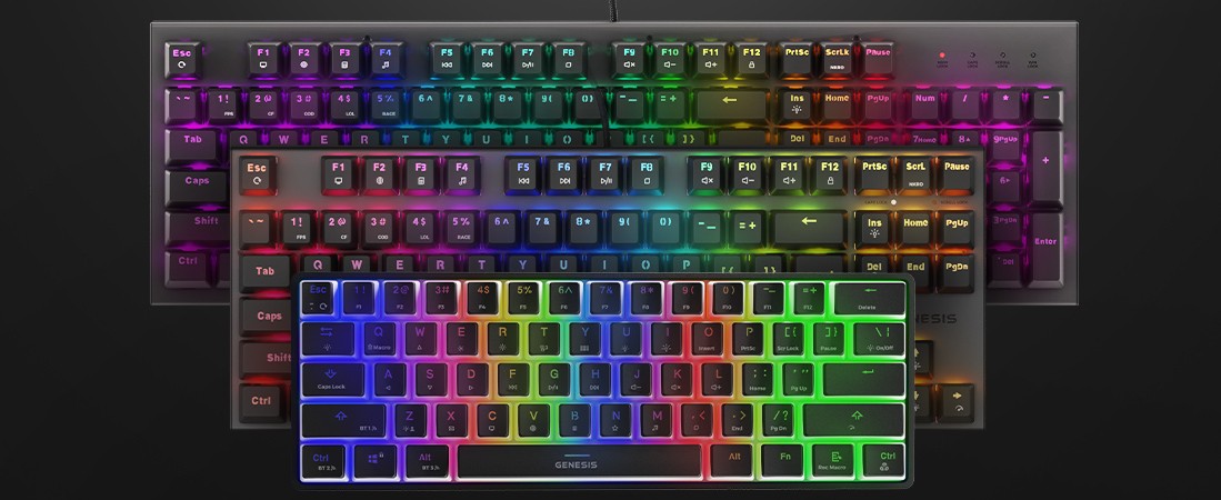 Πληκτρολόγιο για gamer - πλήρους μεγέθους, TKL ή 60%; Μάθετε τις διαφορές!