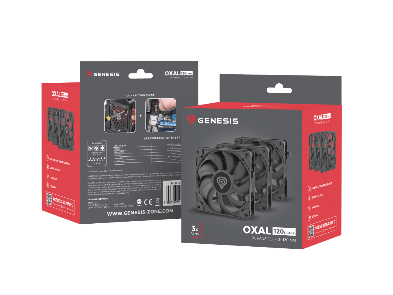 Genesis Oxal 120 3-pak