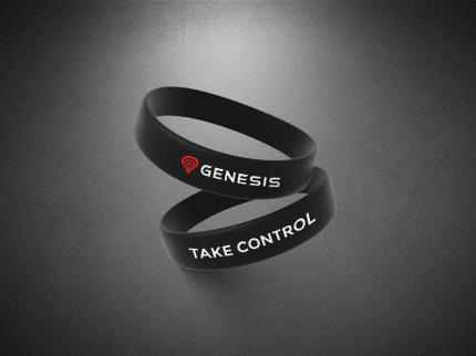 Genesis Βραχιόλι από σιλικόνη