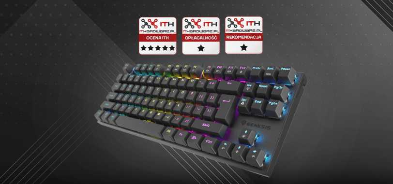 Genesis Thor 303 TKL Black με 3 βραβεία από το IThardware!